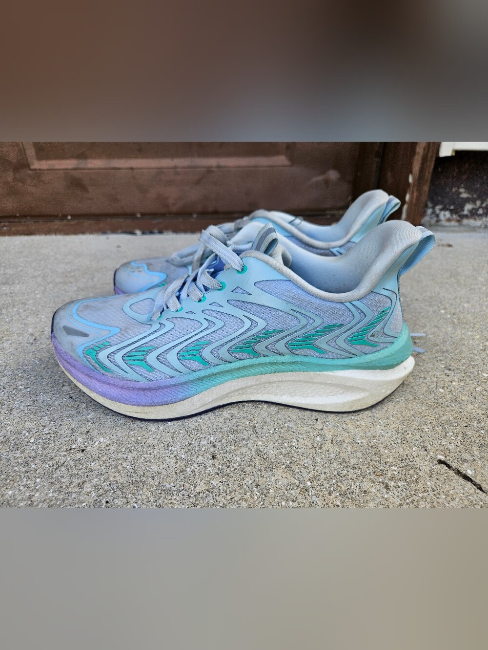 Nortiv8 FlyLife Size 8 Women's Lifestyle Sneakers Running Shoe Light Blue Teal